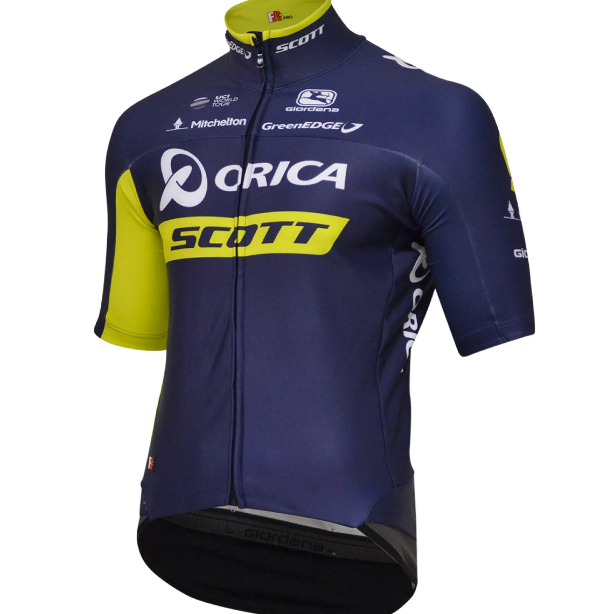 Uomo Giordana Maglie*Maglia Rain FRC Pro Printed Orica cott