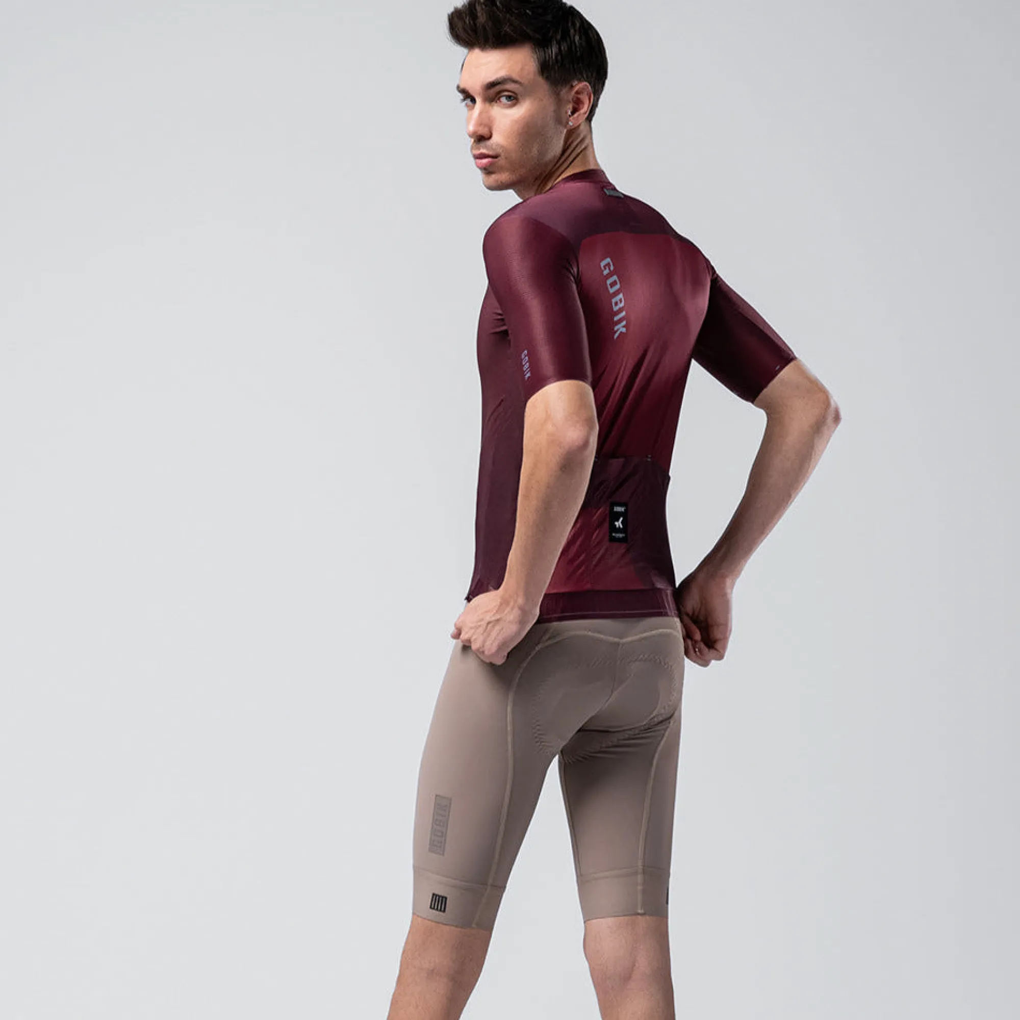 Uomo Gobik Maglie*agia agnitude Baroa - Bordeaux