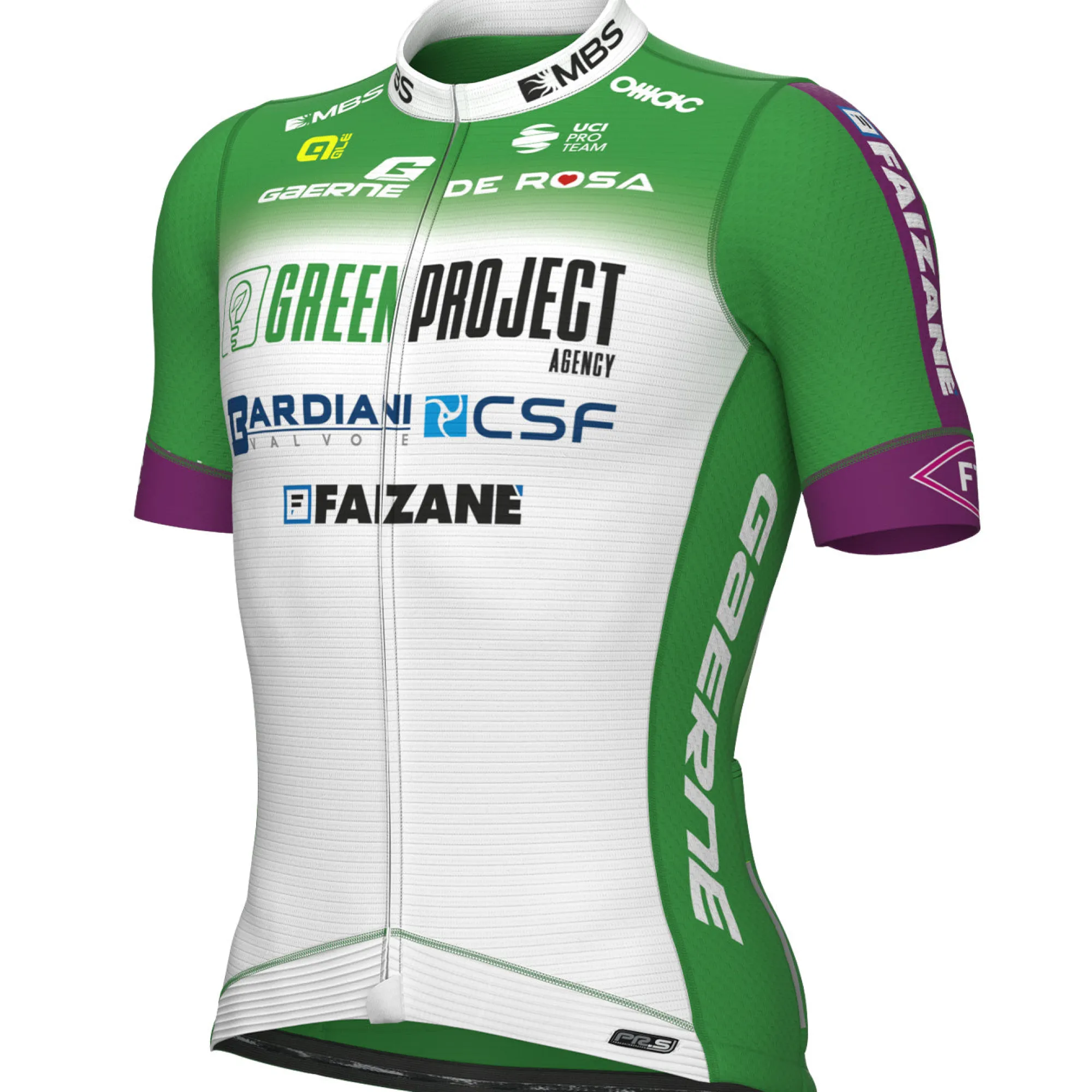 Uomo Ale Maglie*agia Green Project Bardiani Cf Faizane 2023 PR