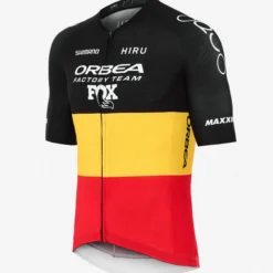 Uomo Hiru Maglie*Maglia Orbea Factory Team 2026 Core - Campione Belga