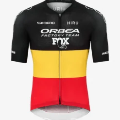 Uomo Hiru Maglie*Maglia Orbea Factory Team 2026 Core - Campione Belga
