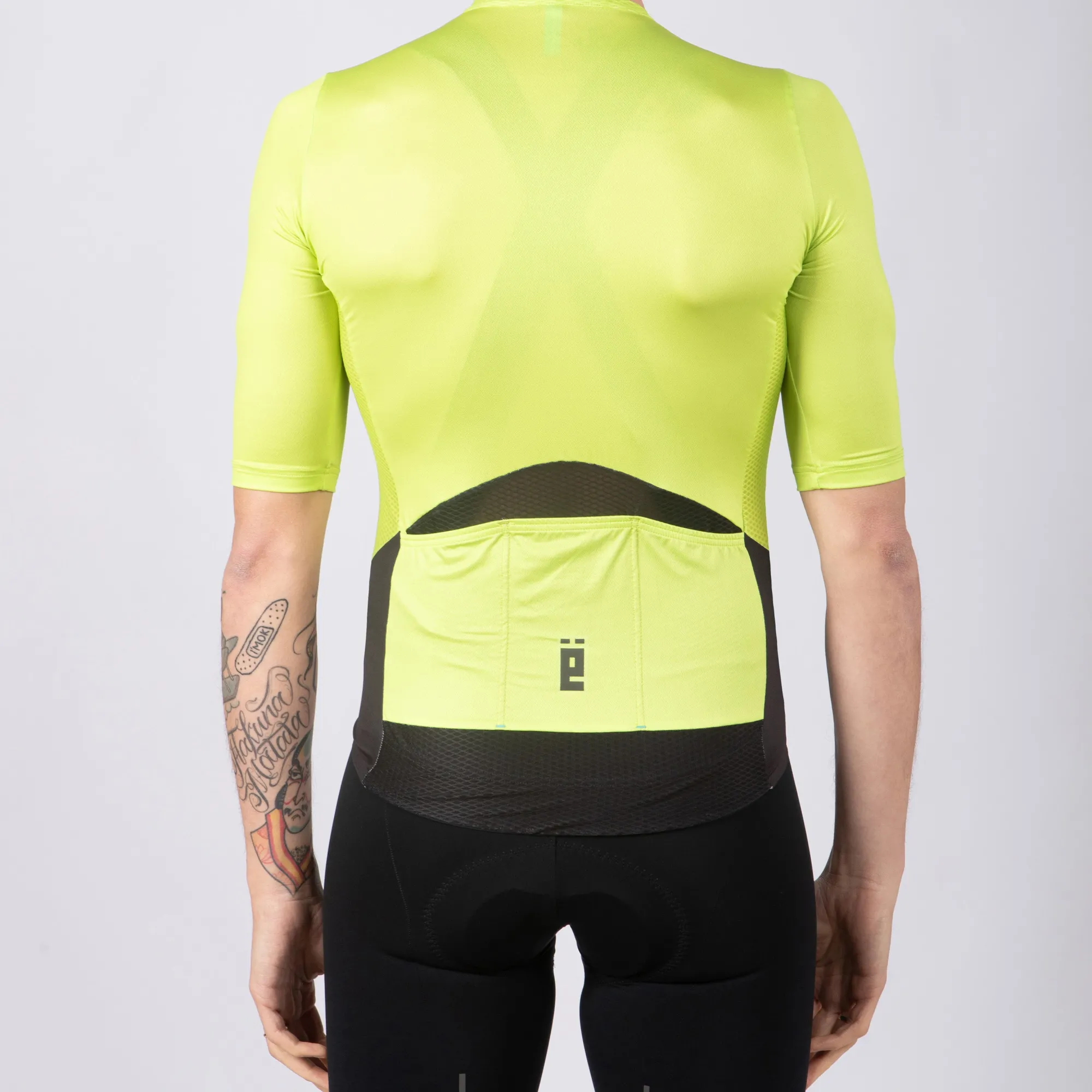 Uomo Jeuf Maglie*agia Jëuf Pro Ciber - Verde acido