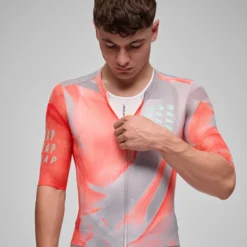 Uomo Maap Maglie*agia Privateer Torbjorn Roed Pro Air 3.0 - Arancio grigio