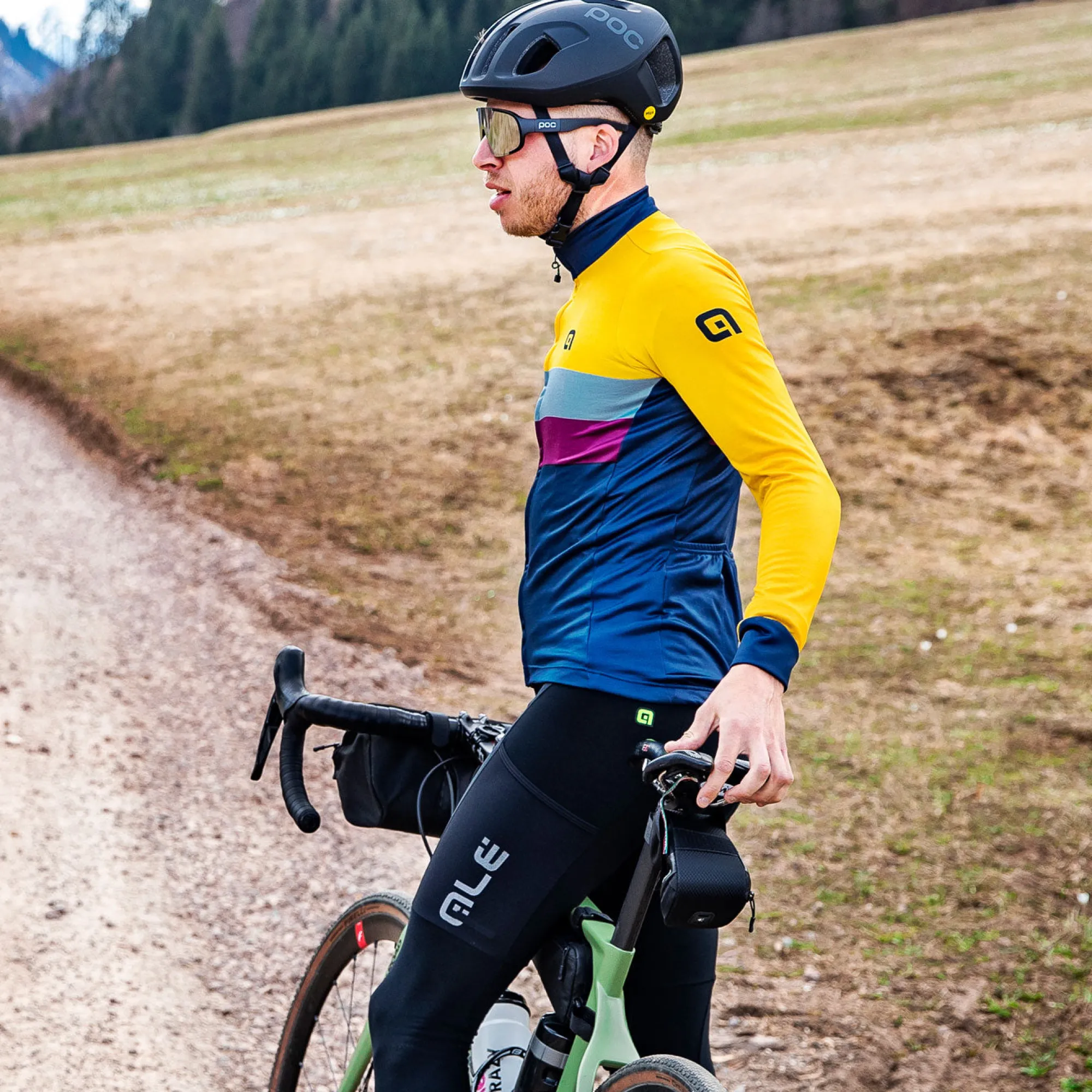 Uomo Ale Maglie*agia aniche unghe Off Road Grave Chao -
