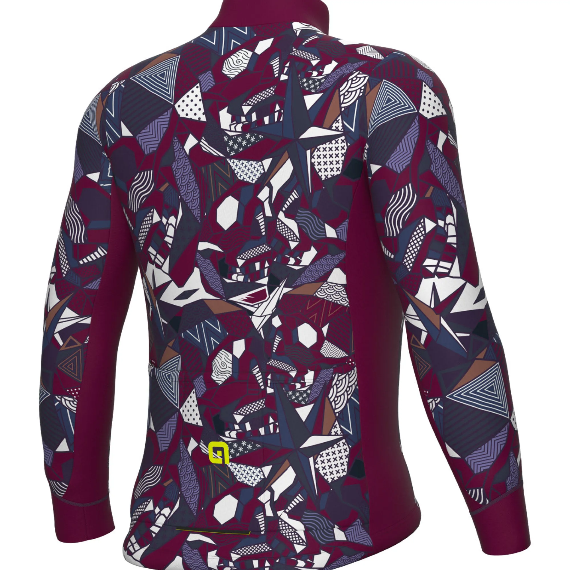 Uomo Ale Maglie*agia aniche unghe PRAGA Over - Bordeaux