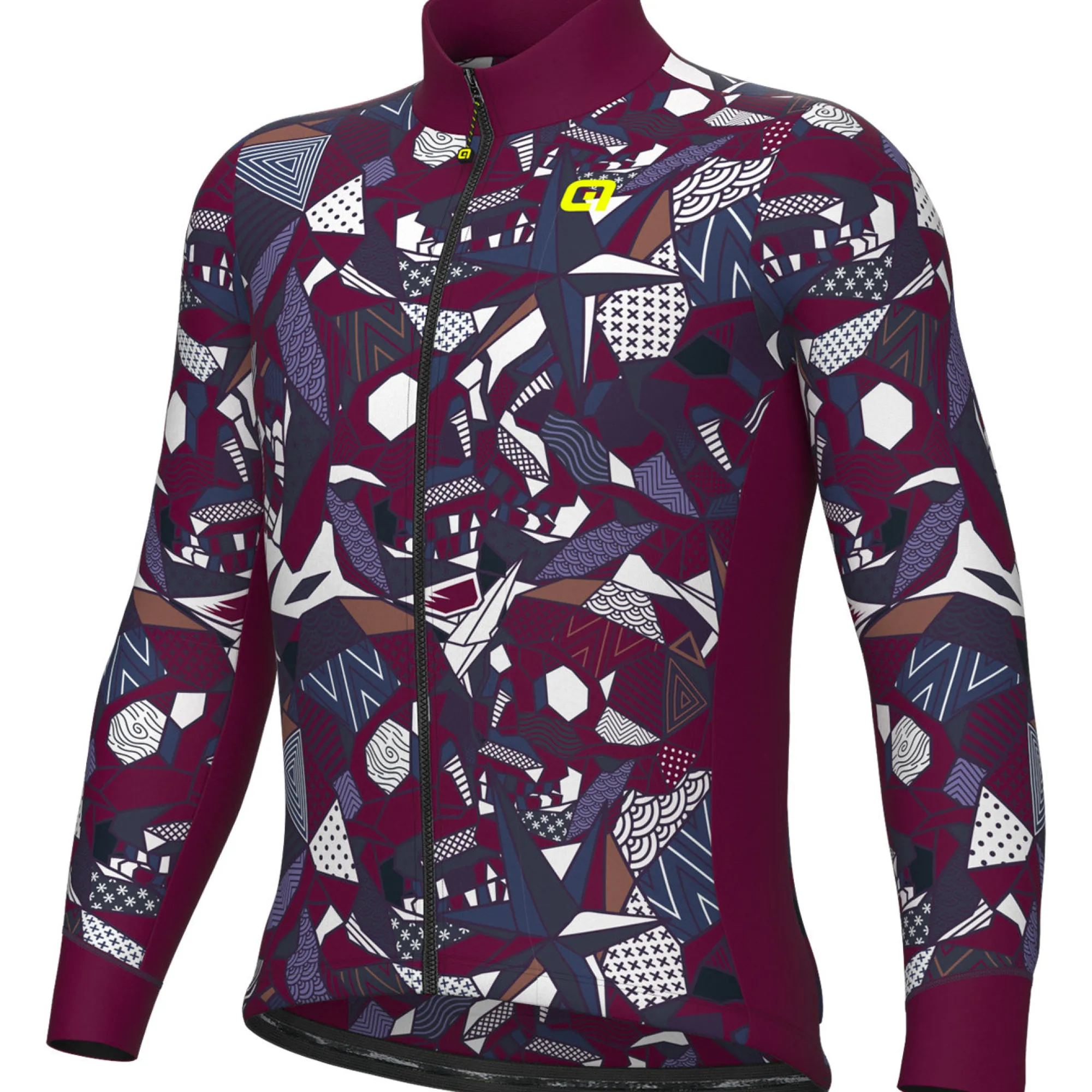 Uomo Ale Maglie*agia aniche unghe PRAGA Over - Bordeaux