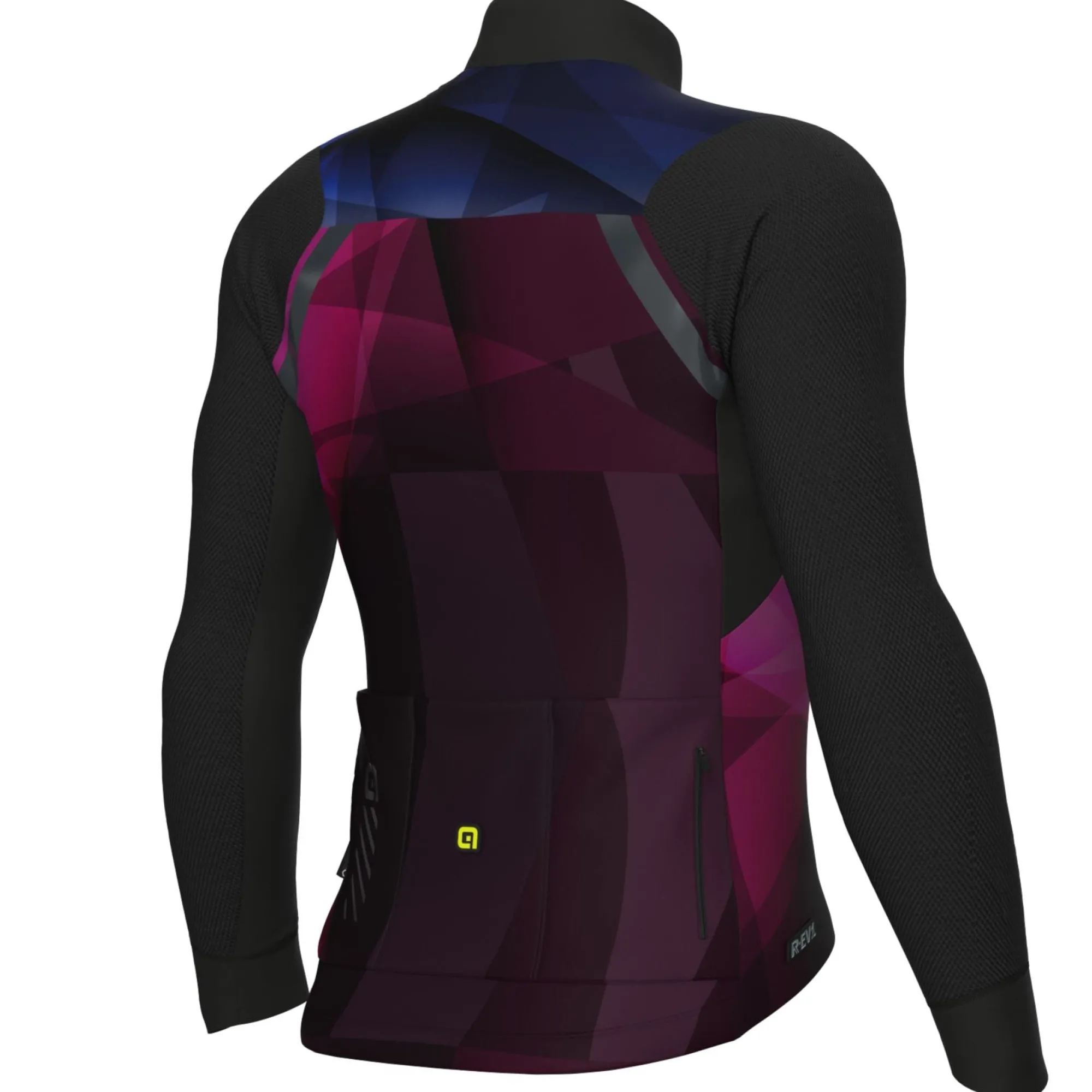 Uomo Ale Maglie*agia aniche unghe R-EV1 Quick - Bordeaux