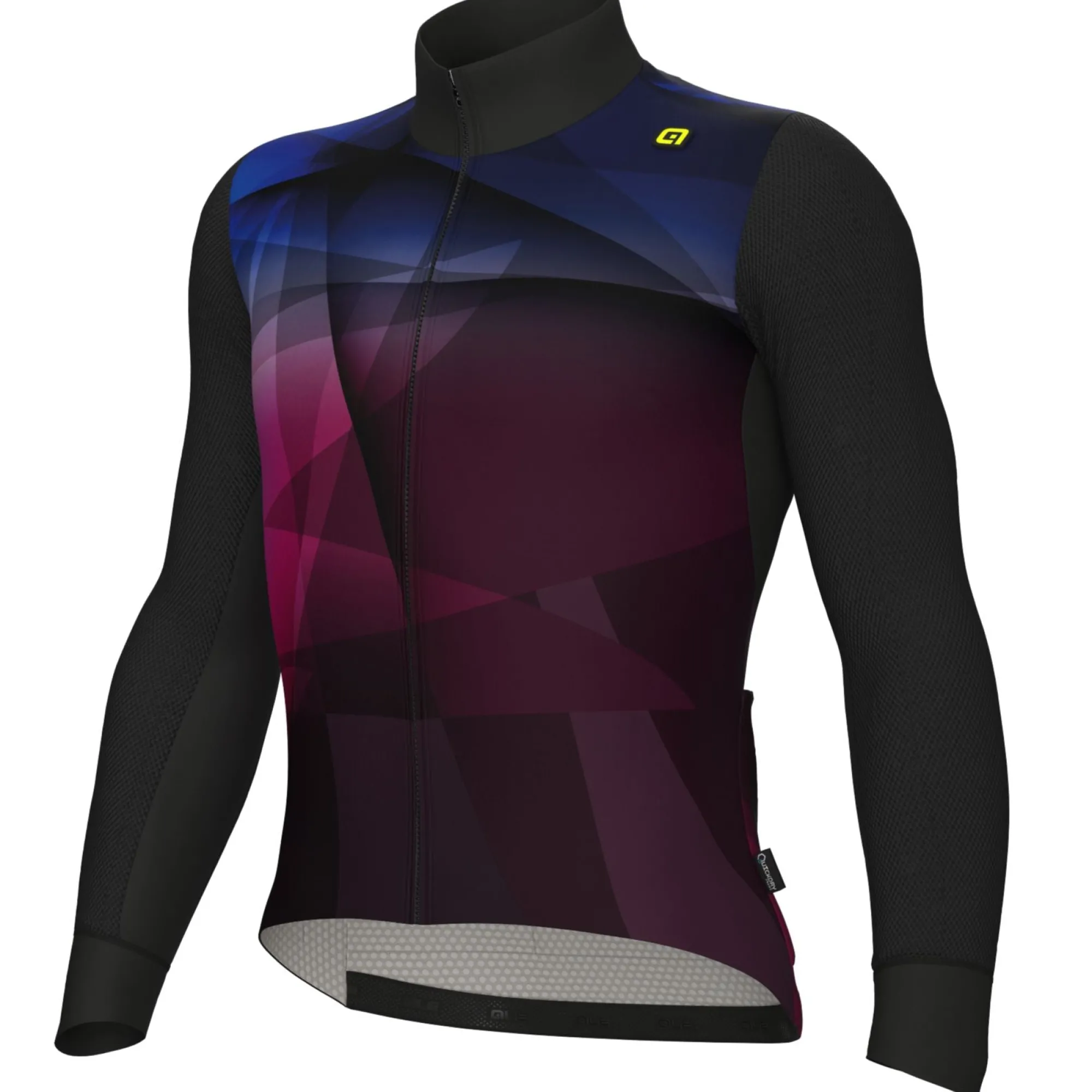 Uomo Ale Maglie*agia aniche unghe R-EV1 Quick - Bordeaux