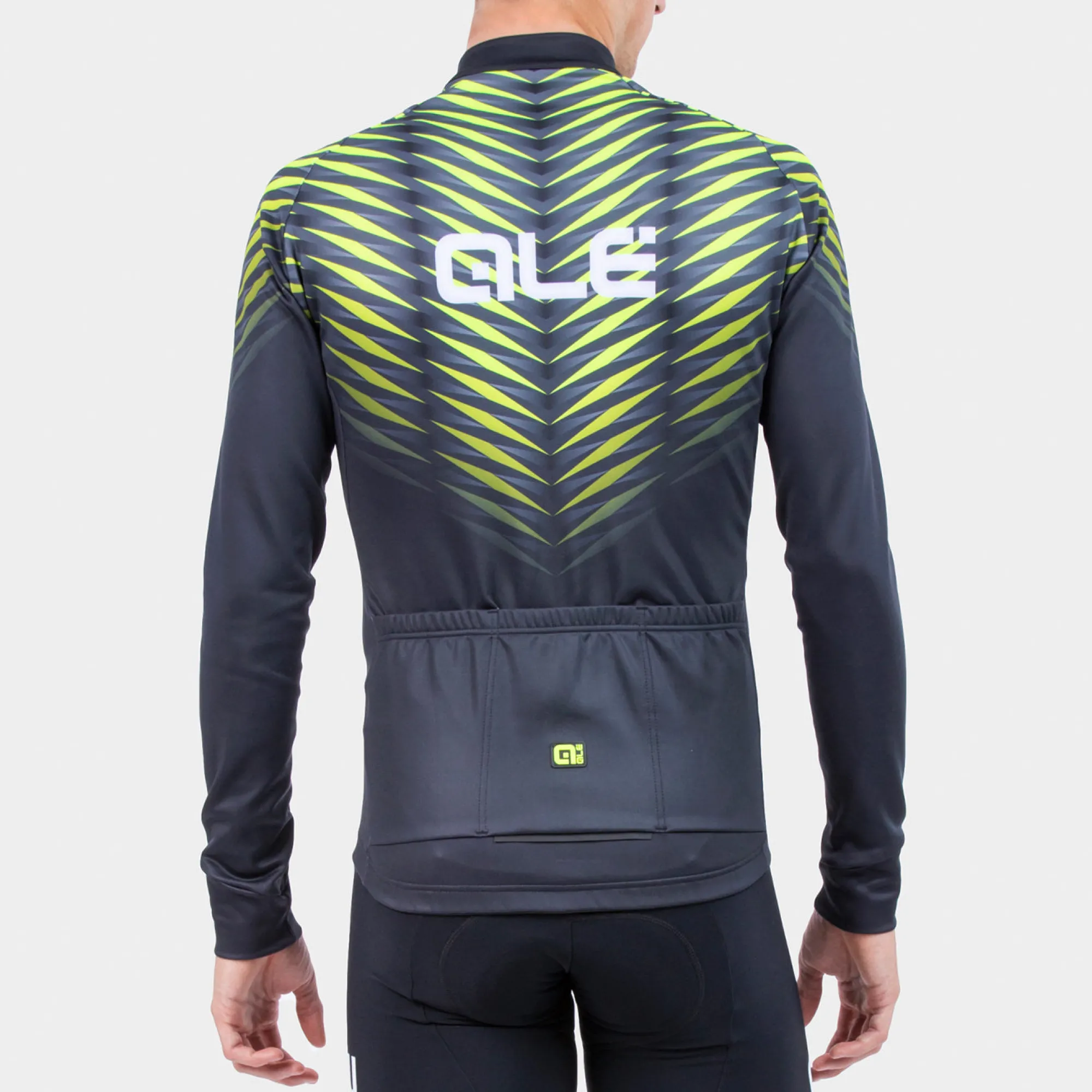 Uomo Ale Maglie*agia aniche unghe oid Thorn - Nero