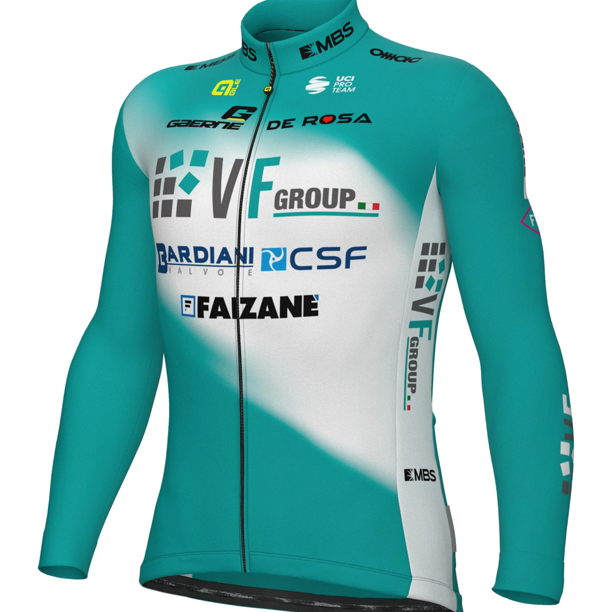 Uomo Ale Maglie*agia aniche unghe VF Group - Bardiani CF - Faizane 2025
