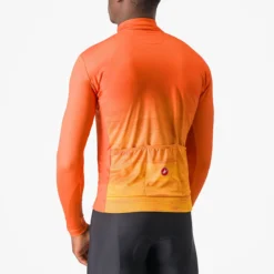 Uomo Castelli Maglie*agia aniche unghe Uniited Thera - Arancio