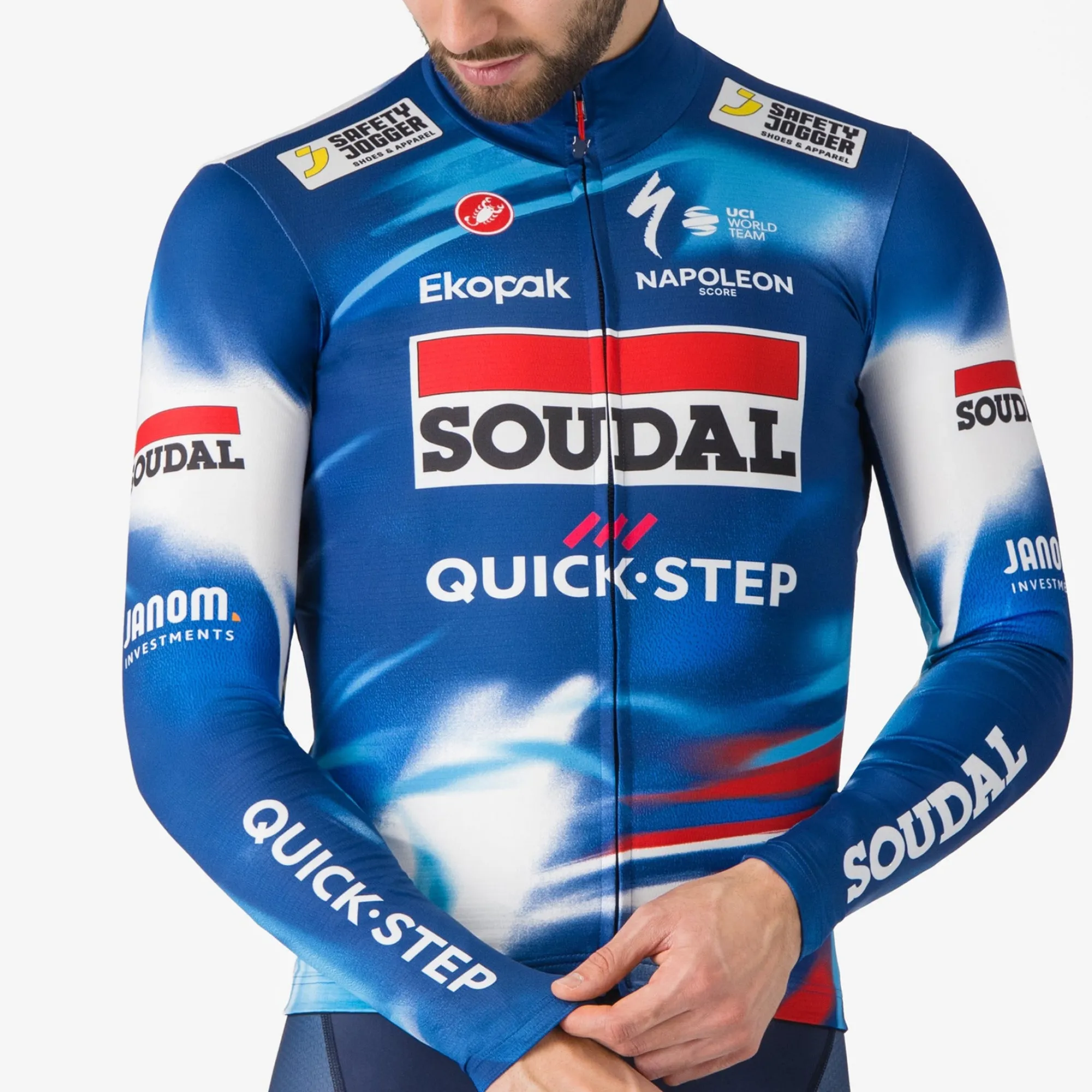 Uomo Castelli Maglie*agia aniche unghe ouda Quick-tep 2025 Pro Thera id