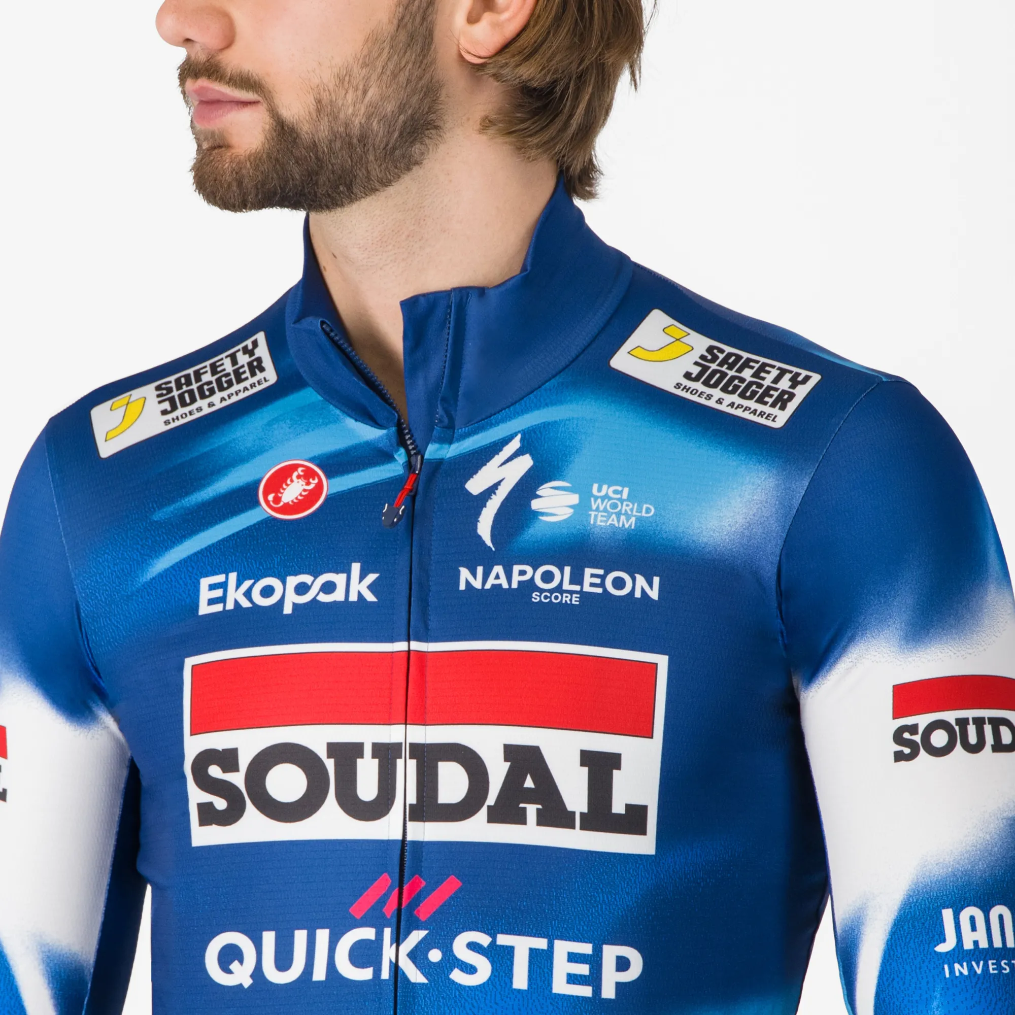 Uomo Castelli Maglie*agia aniche unghe ouda Quick-tep 2025 Pro Thera id