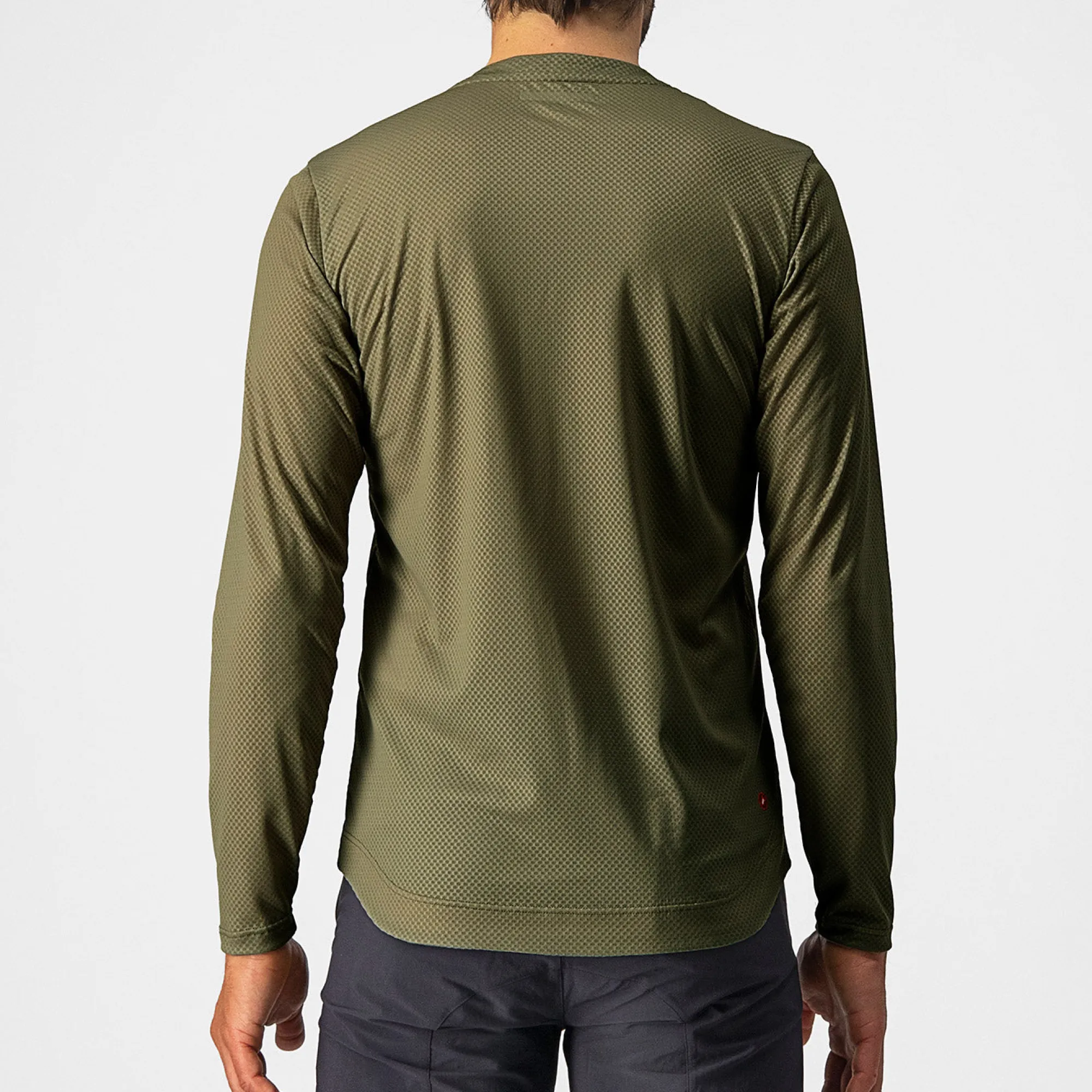 Uomo Castelli Maglie*agia aniche unghe Trai Tech Tee - scuro