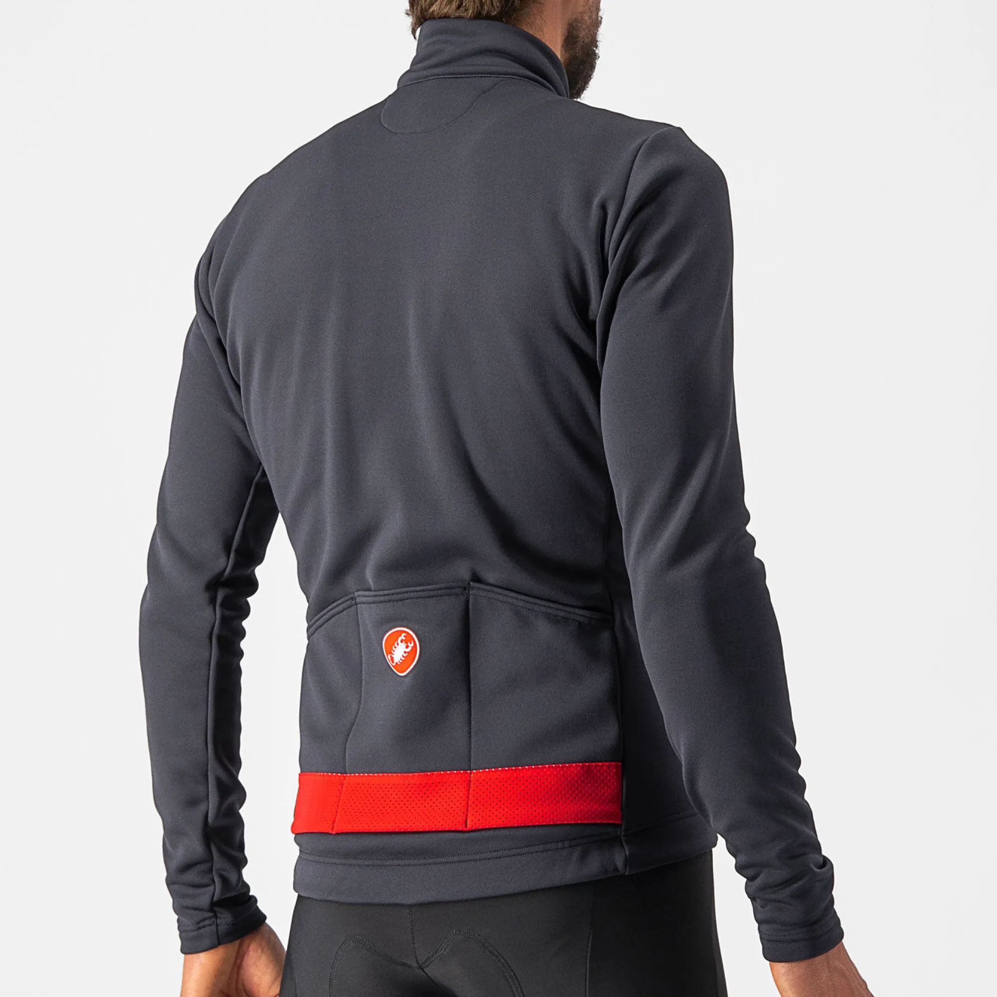 Uomo Castelli Maglie*agia aniche unghe Puro 3 - curo