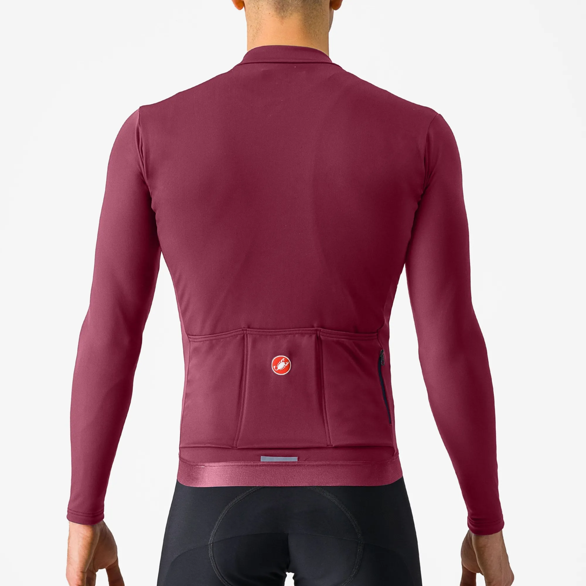 Uomo Castelli Maglie*agia aniche unghe Epreo Thera - Bordeaux