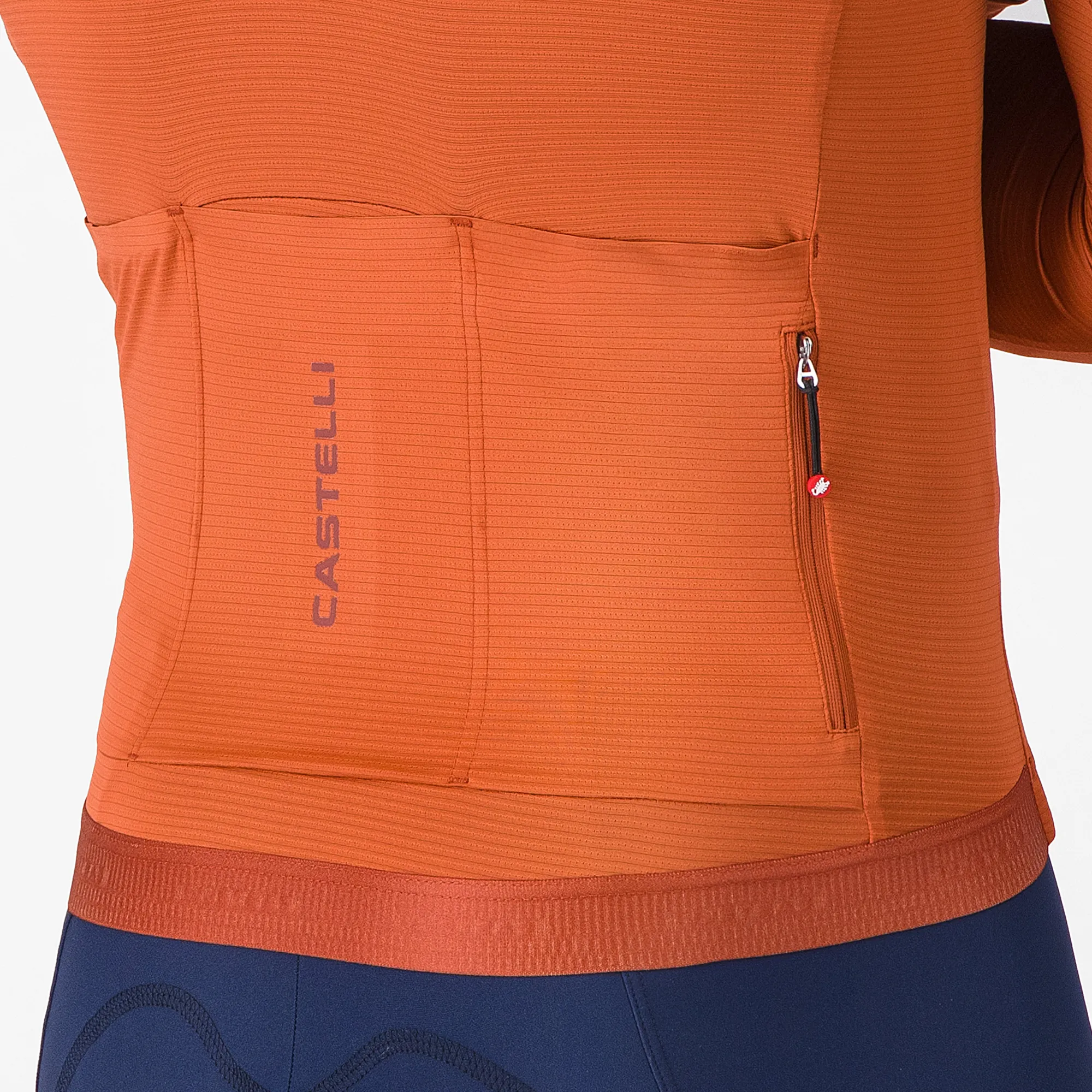 Uomo Castelli Maglie*agia aniche unghe Epreo 2 - Arancio