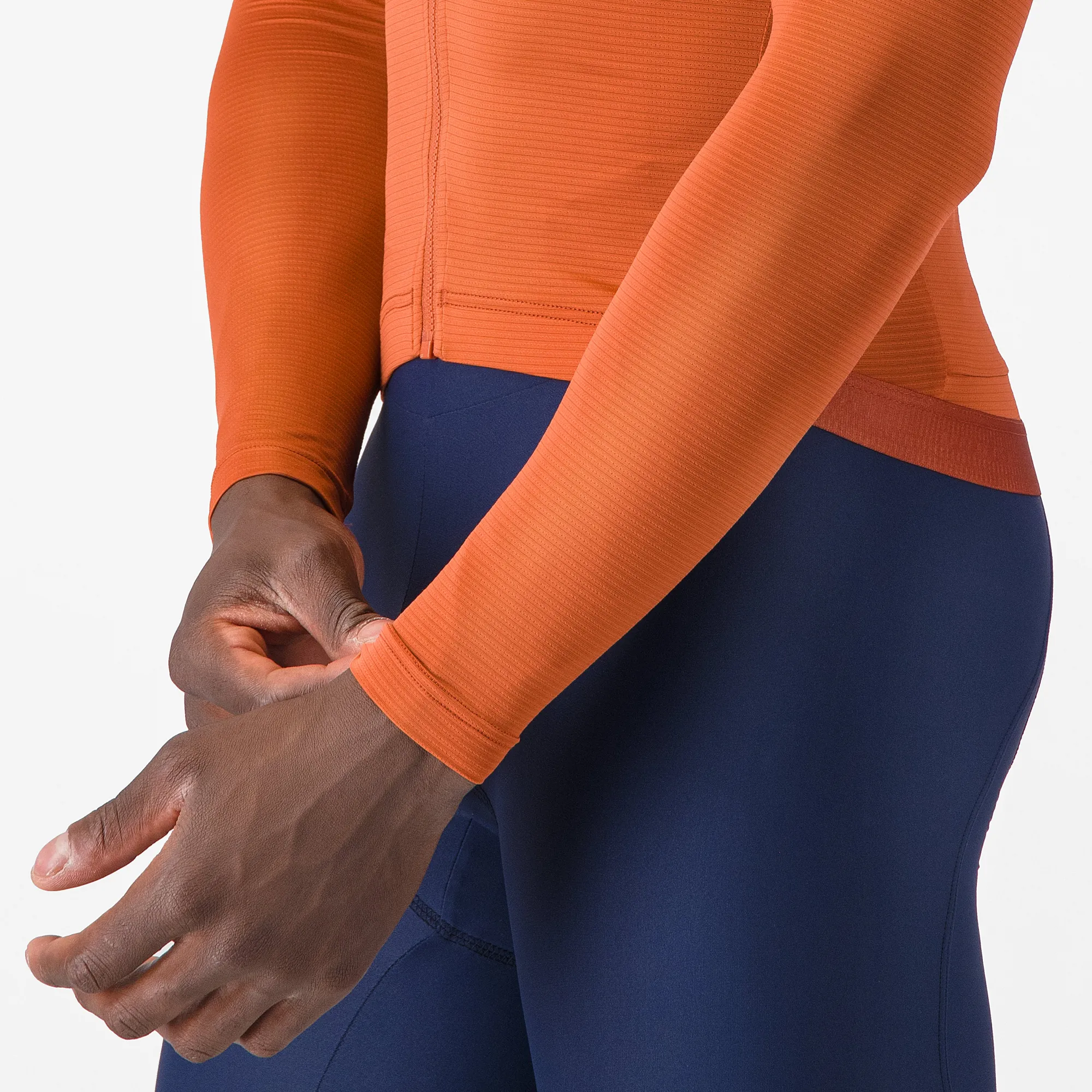 Uomo Castelli Maglie*agia aniche unghe Epreo 2 - Arancio