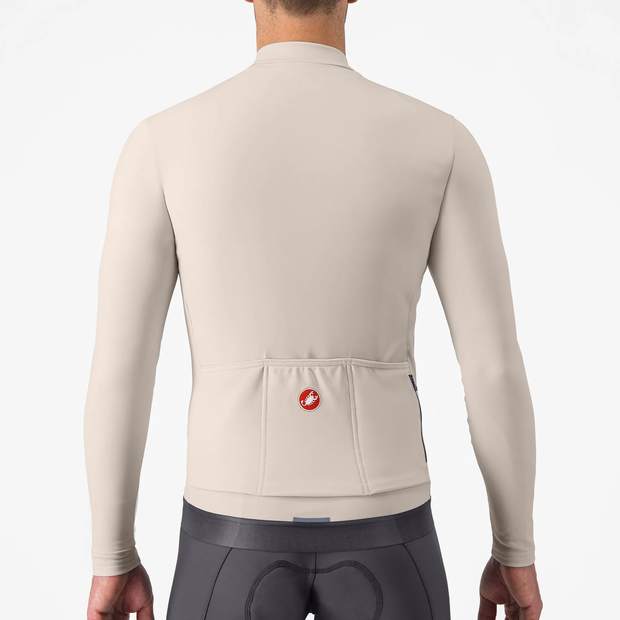 Uomo Castelli Maglie*agia aniche unghe Epreo Thera - Beige