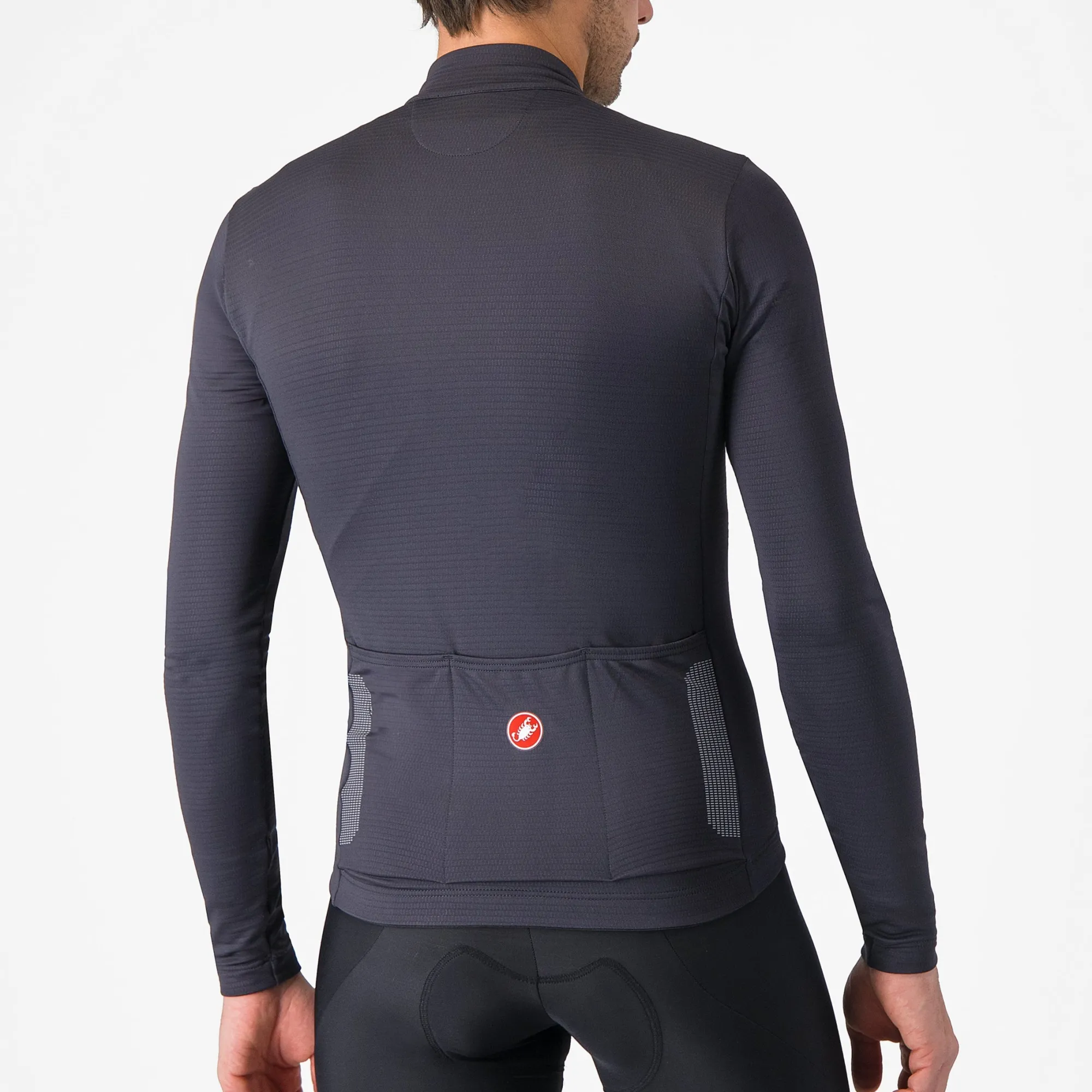 Uomo Castelli Maglie*agia aniche unghe Puro 4 -