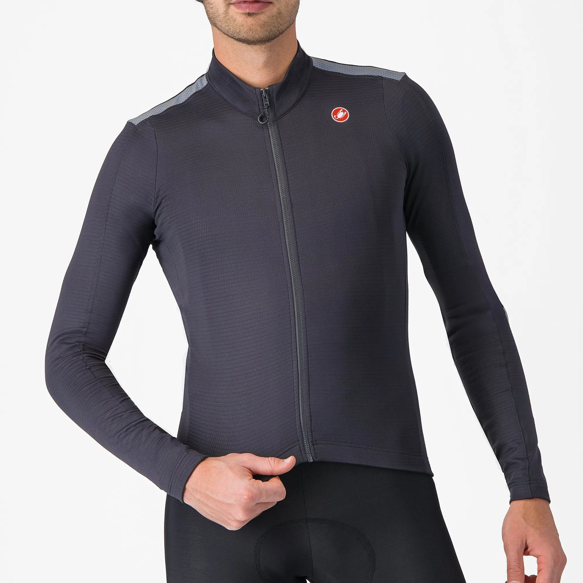 Uomo Castelli Maglie*agia aniche unghe Puro 4 -