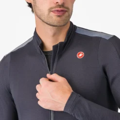 Uomo Castelli Maglie*agia aniche unghe Puro 4 -