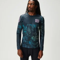 Uomo Endura Maglie*agia aniche unghe Tropica Print TD -