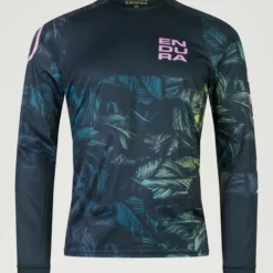 Uomo Endura Maglie*agia aniche unghe Tropica Print TD -