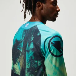 Uomo Endura Maglie*agia aniche unghe Tropica Print TD -