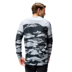 Uomo Endura Maglie*agia aniche unghe Cao Print TD -