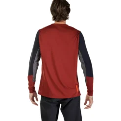 Uomo Fox Maglie*agia aniche unghe Defend - Bordeaux
