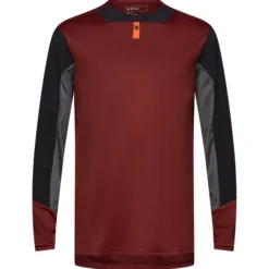 Uomo Fox Maglie*agia aniche unghe Defend - Bordeaux