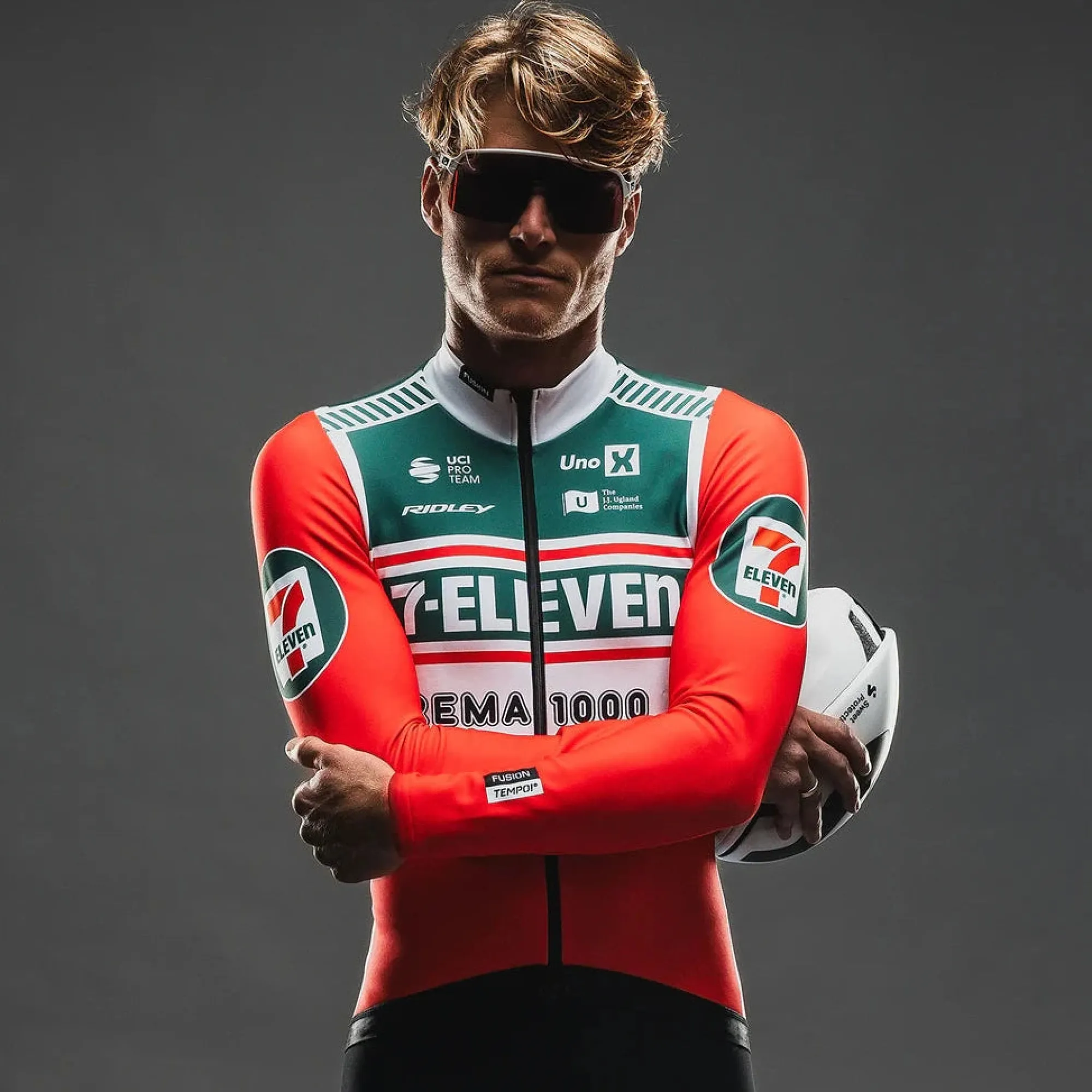 Uomo Fusion Maglie*agia aniche unghe Uno-X Tepo! Thera - 7 Eeven
