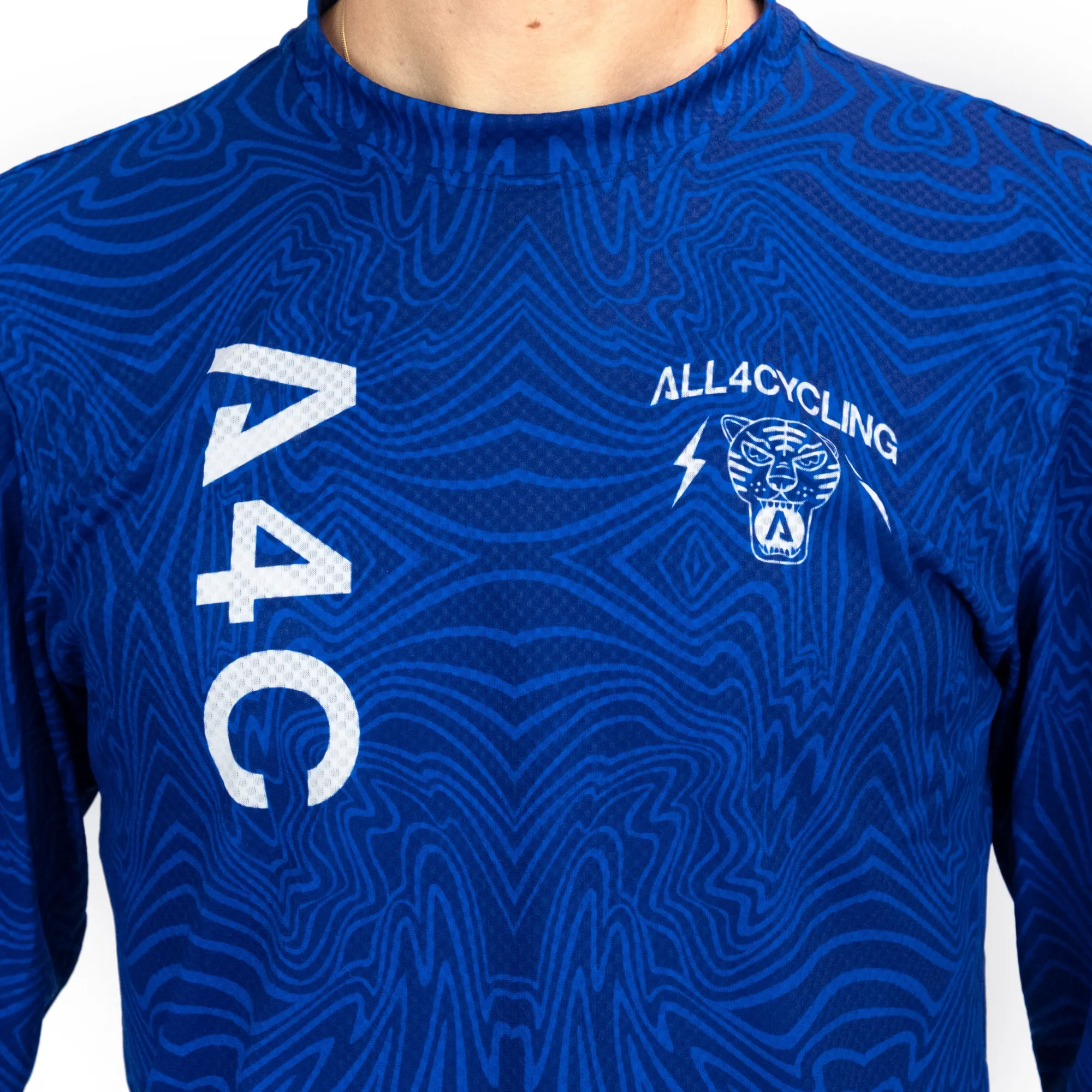 Uomo All4cycling Maglie*agia aniche unghe tb Tea - The Tiger