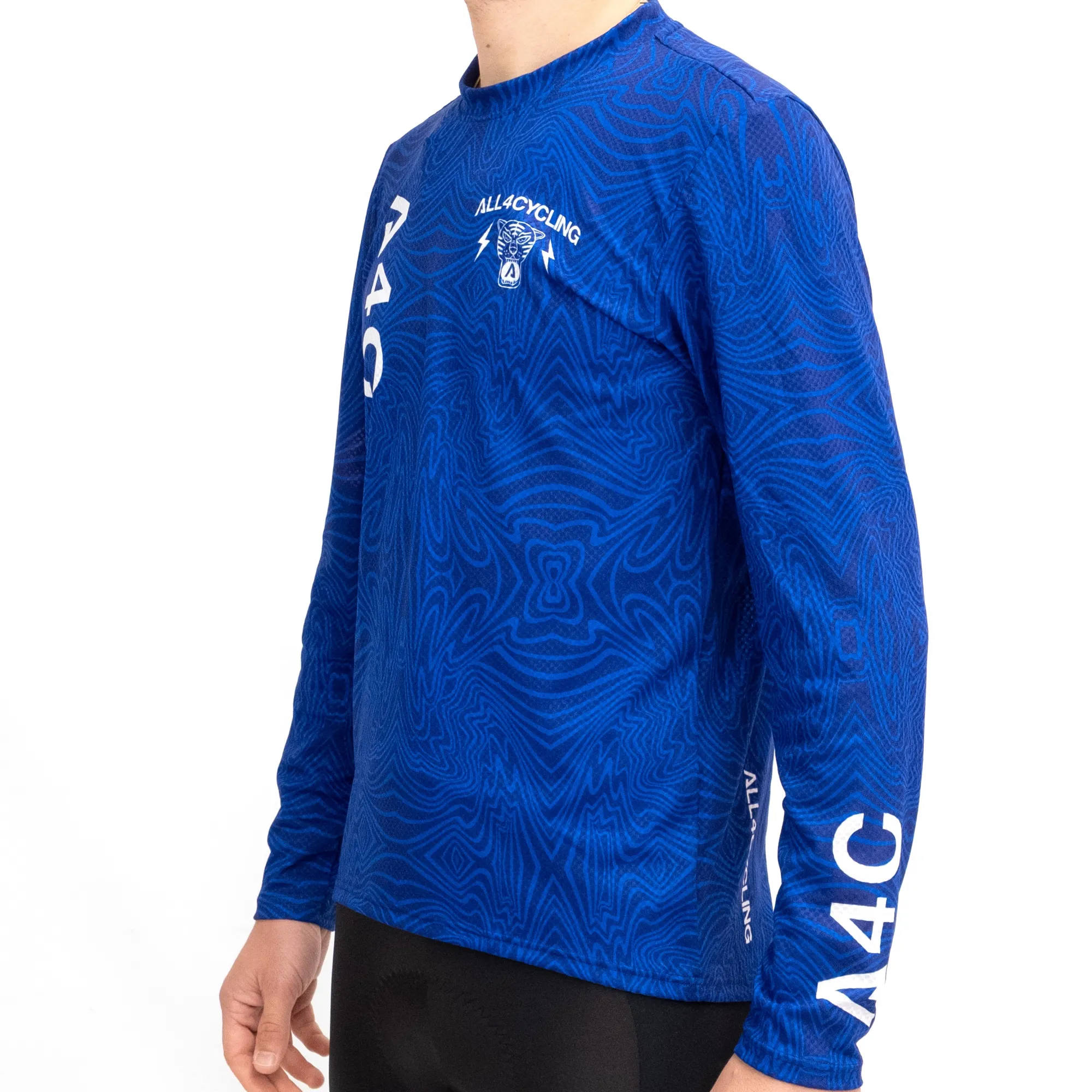 Uomo All4cycling Maglie*agia aniche unghe tb Tea - The Tiger
