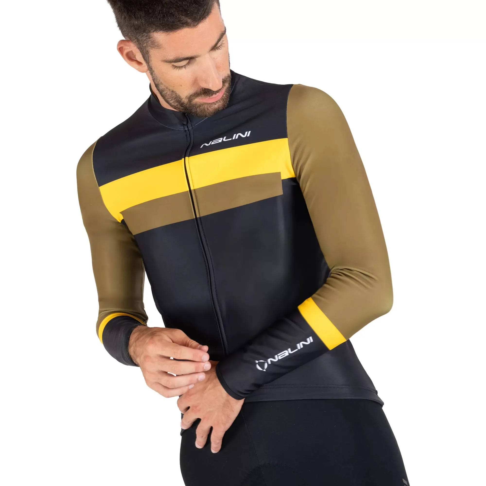 Uomo Nalini Maglie*agia aniche unghe tevio - Nero