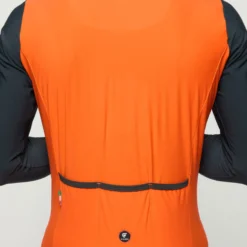 Uomo Pissei Maglie*agia aniche unghe onvio - Arancio grigio