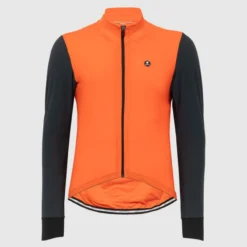Uomo Pissei Maglie*agia aniche unghe onvio - Arancio grigio