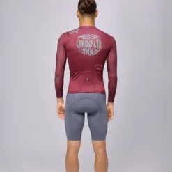 Uomo Pissei Maglie*agia aniche unghe Thunder - Bordeaux