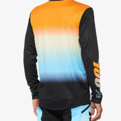Uomo 100percent Maglie*agia aniche unghe 100% R-Core X E - Arancio azzurro