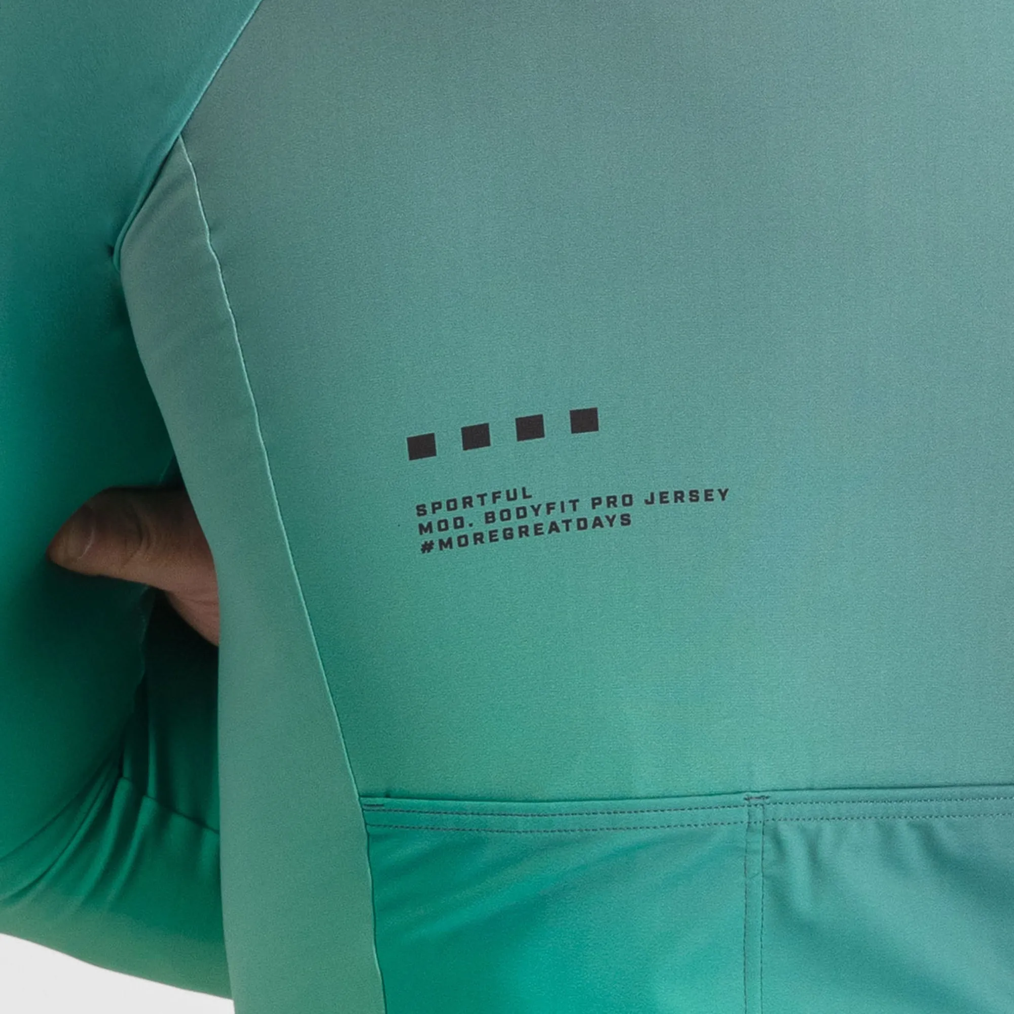 Uomo Sportful Maglie*agia aniche unghe Bodyfit Pro - chiaro