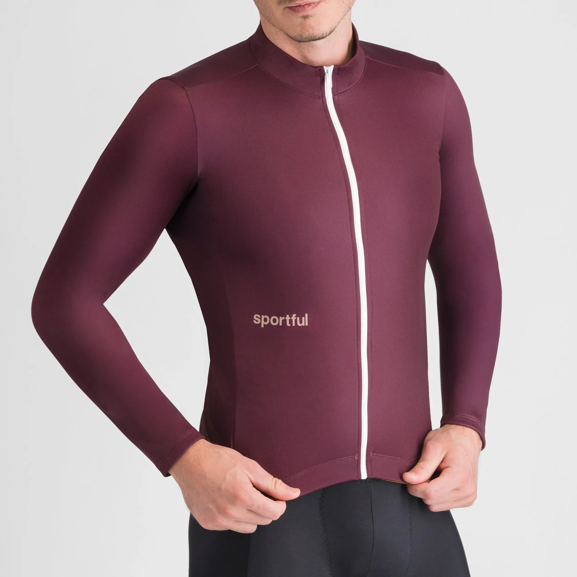 Uomo Sportful Maglie*agia aniche unghe Caic Thera - Bordeaux