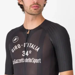 Uomo Castelli Maglie*agia Nera Vintage 34 Giro d'Itaia 2025