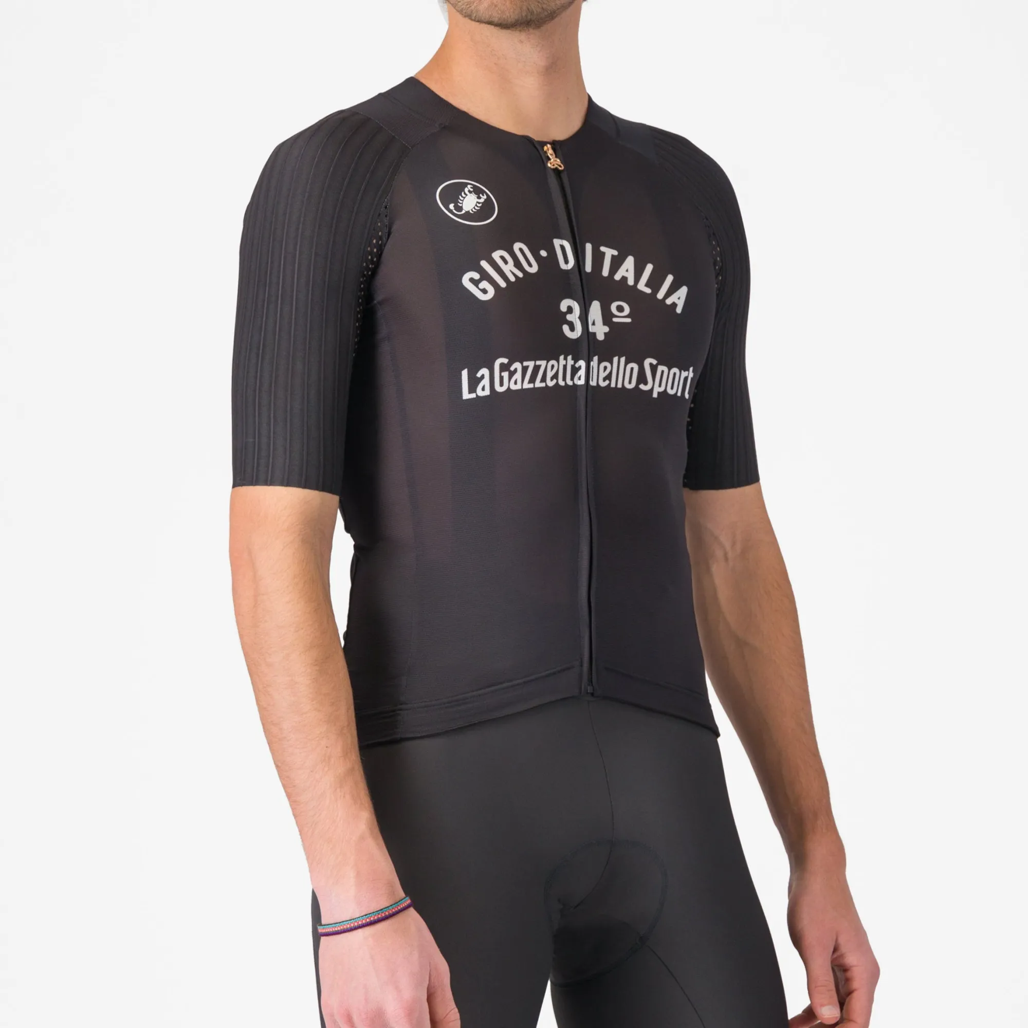 Uomo Castelli Maglie*agia Nera Vintage 34 Giro d'Itaia 2025
