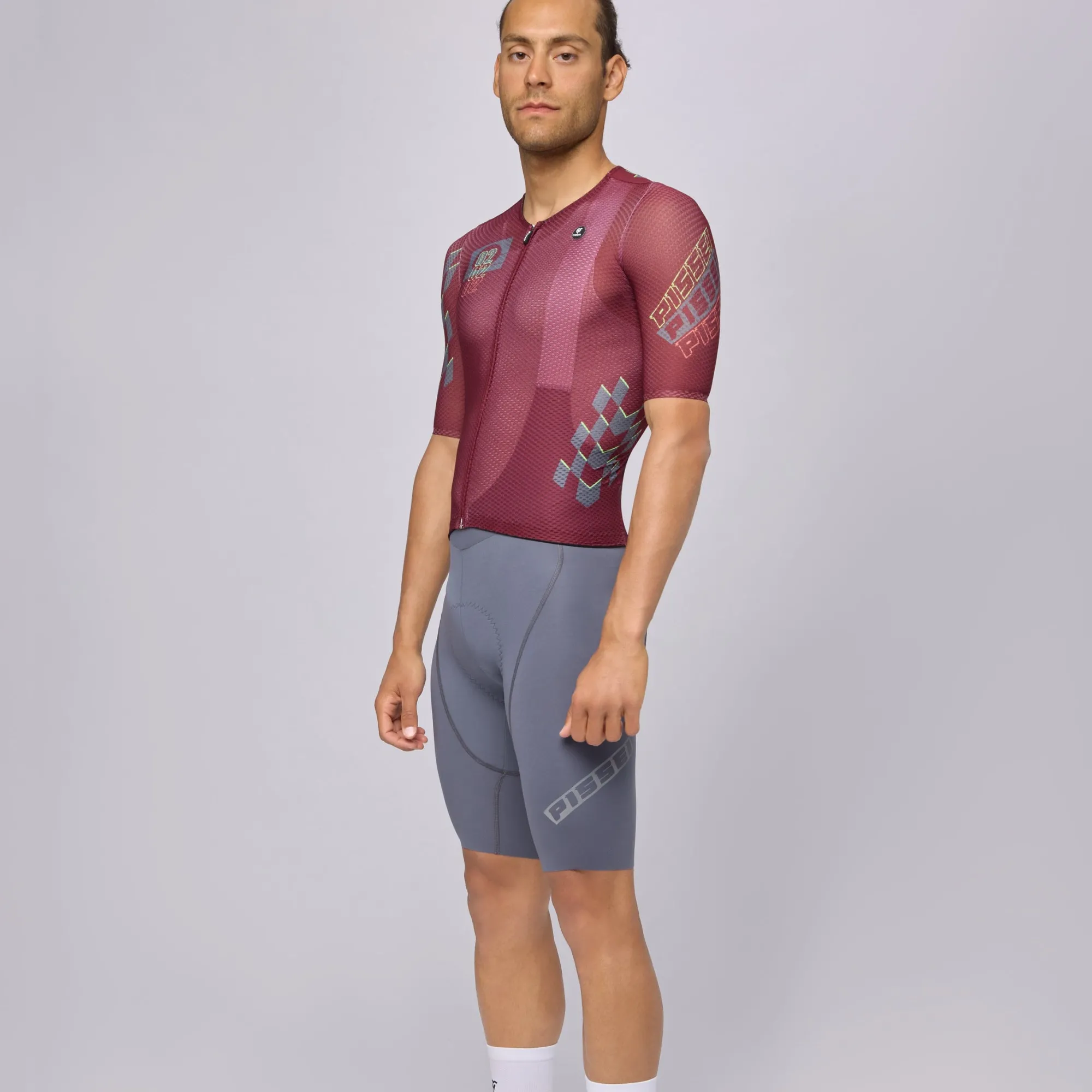 Uomo Pissei Maglie*agia Thunder - Bordeaux