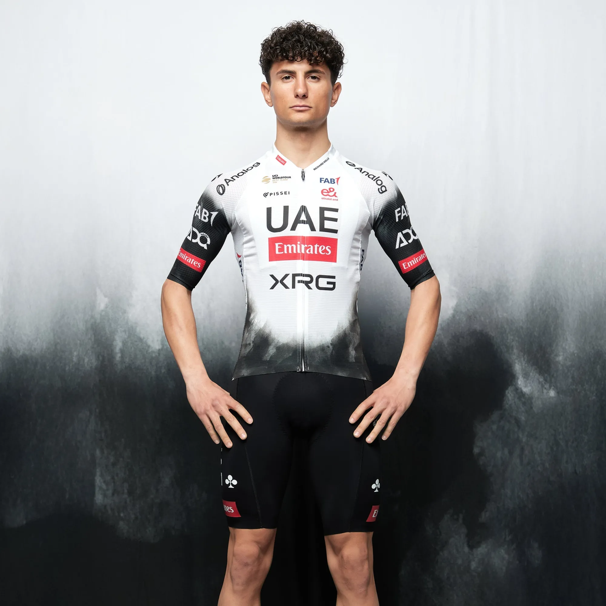 Uomo Pissei Maglie*agia UAE Tea Eirate 2025 agitrae Utra