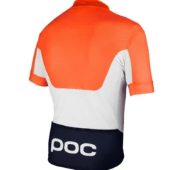 Uomo Poc Maglie*agia AVIP printed ight - Bianco Arancio