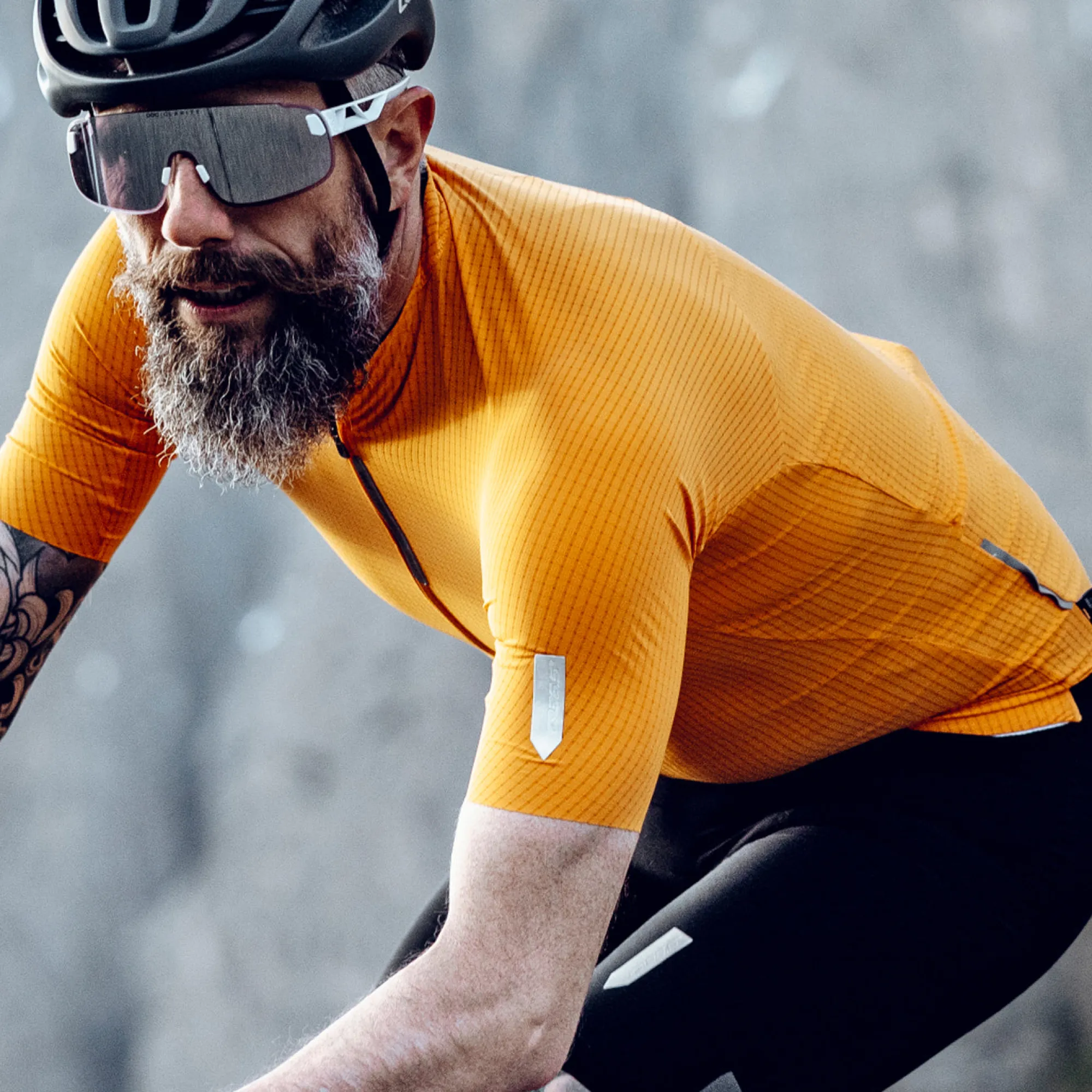 Uomo Q36.5 Maglie*agia Pintripe Pro - Arancio
