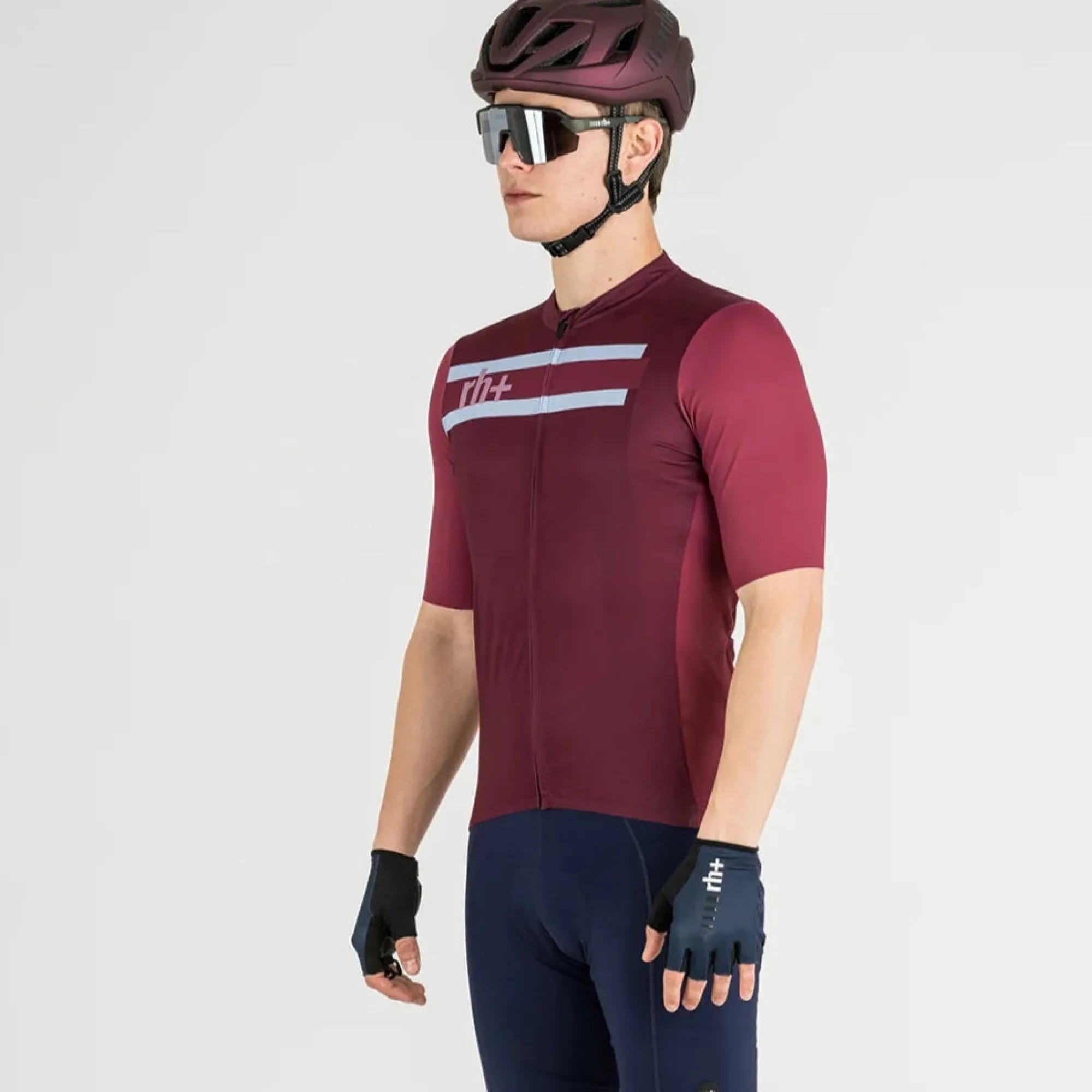 Uomo Zerorh Maglie*agia Rh+ Pacer - Bordeaux