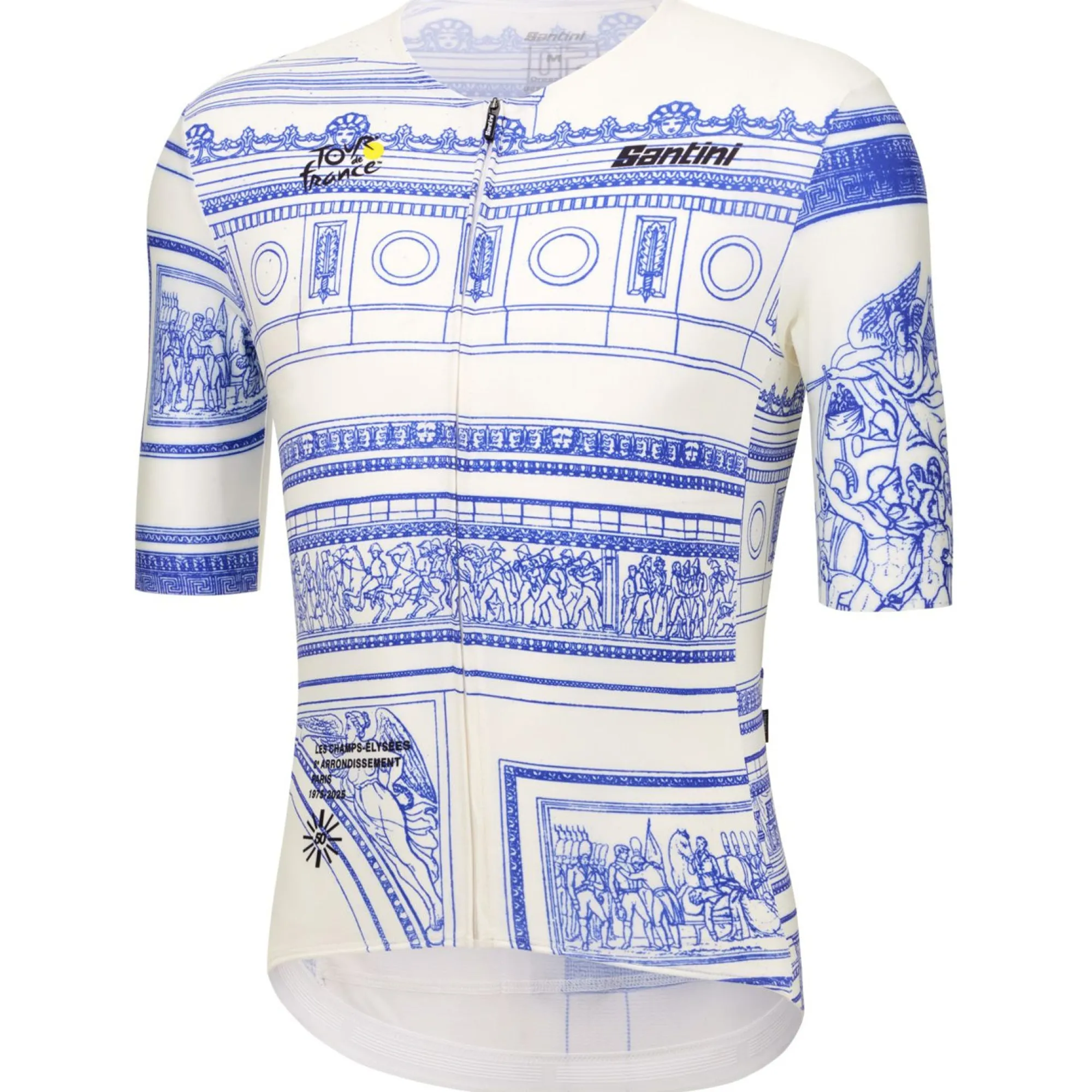 Uomo Santini Maglie*agia Tour de France Arc de Triophe -